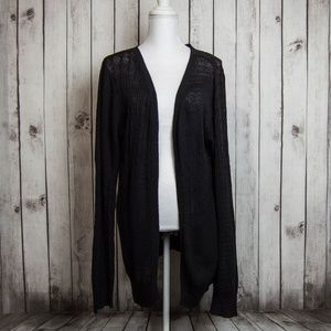 All Saints Spitalfields Open Cardigan Linen Cotton
